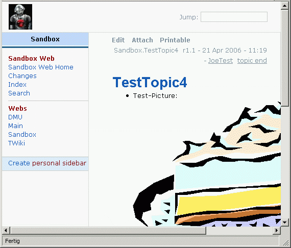 Scrollbar at bottom