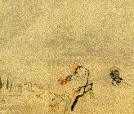 Basho Braving the Rain