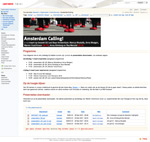 Subject: Amsterdam Calling event