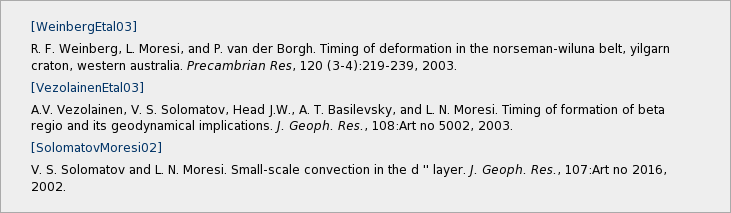 bibtex select example