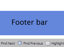 Spacing problem screenshot