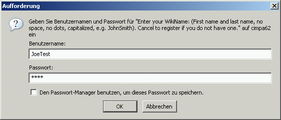 Additional Login through browser
